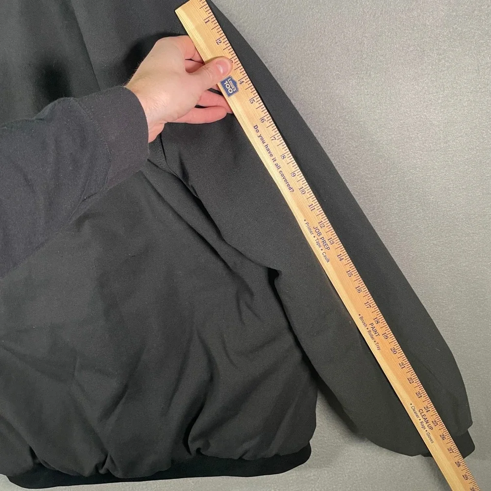 Golden‎ Elephant 3XL Black Hooded Work Jacket Insulated Full Zip Mens